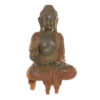 Figura de Buda en tonos marrones