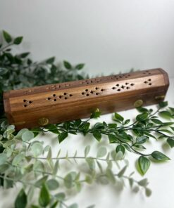 Baúl incensario caja de madera