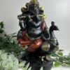 Ganesha pavo real y flauta
