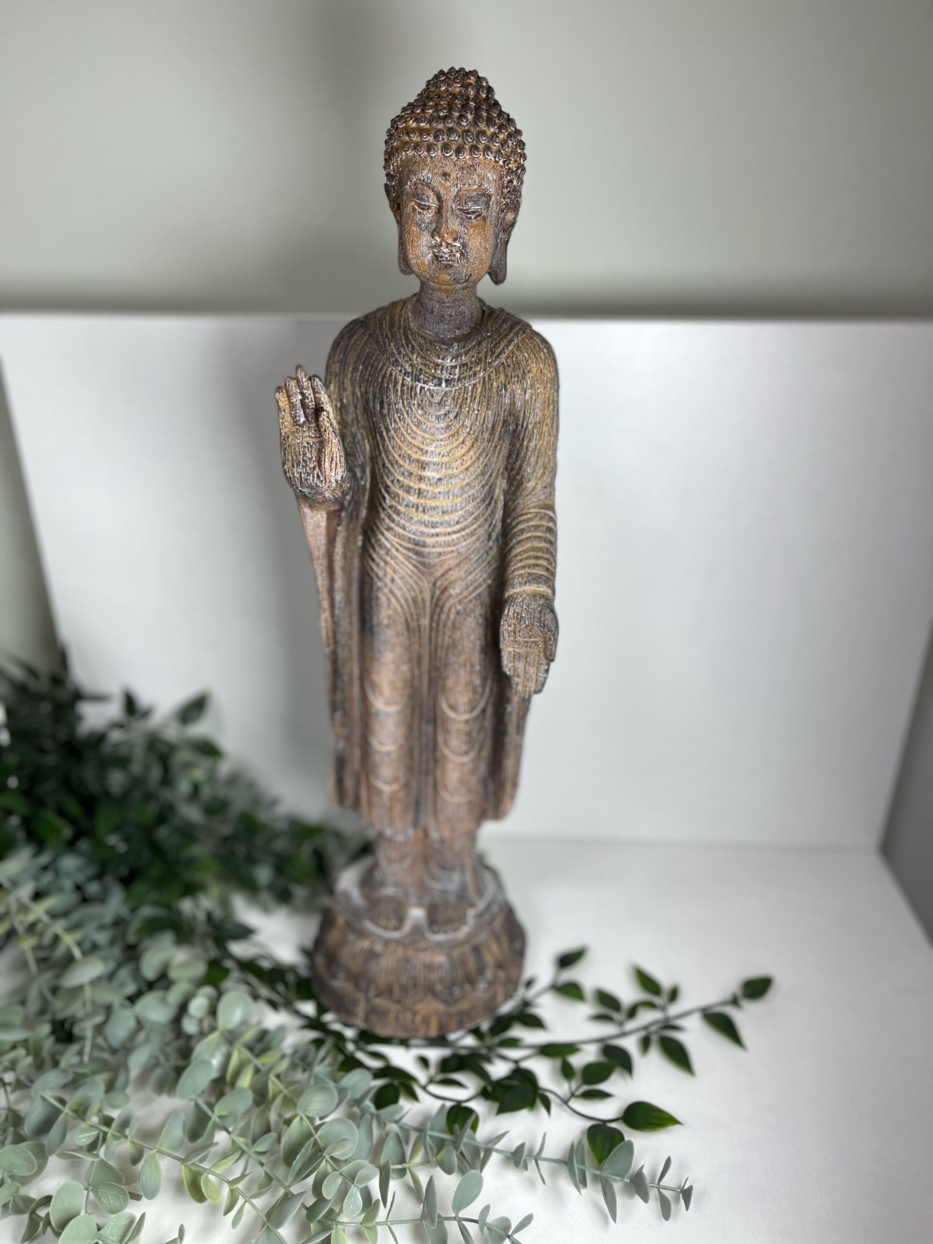 Figura de Buda envejecido