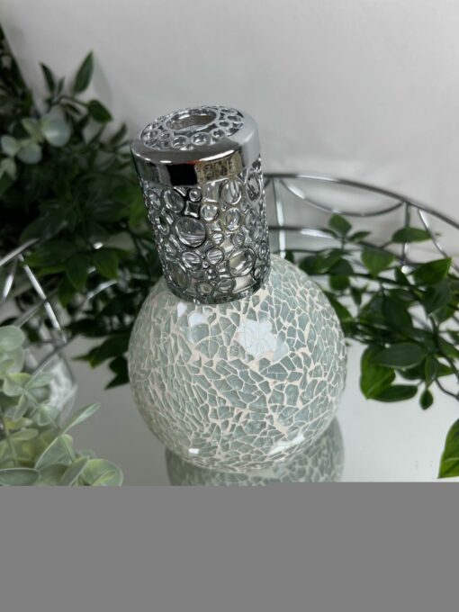 Lámpara catalítica mosaico blanco - Hechizos Leida, tienda para comprar y  regalar